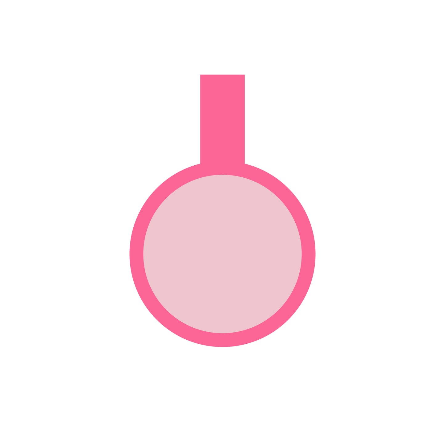 Placa ID Circulo Mini