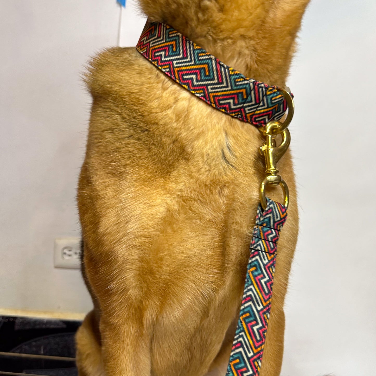 Collar Colorful Zigzag