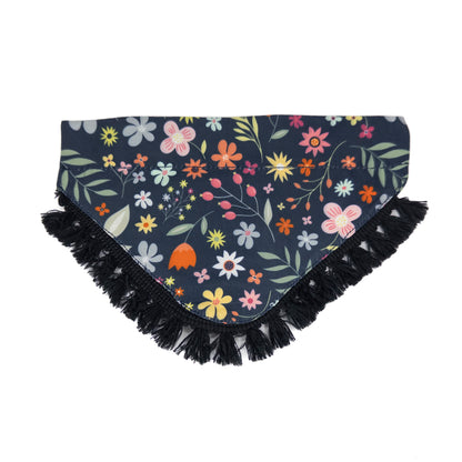 Bandana Gato Floral Midnight