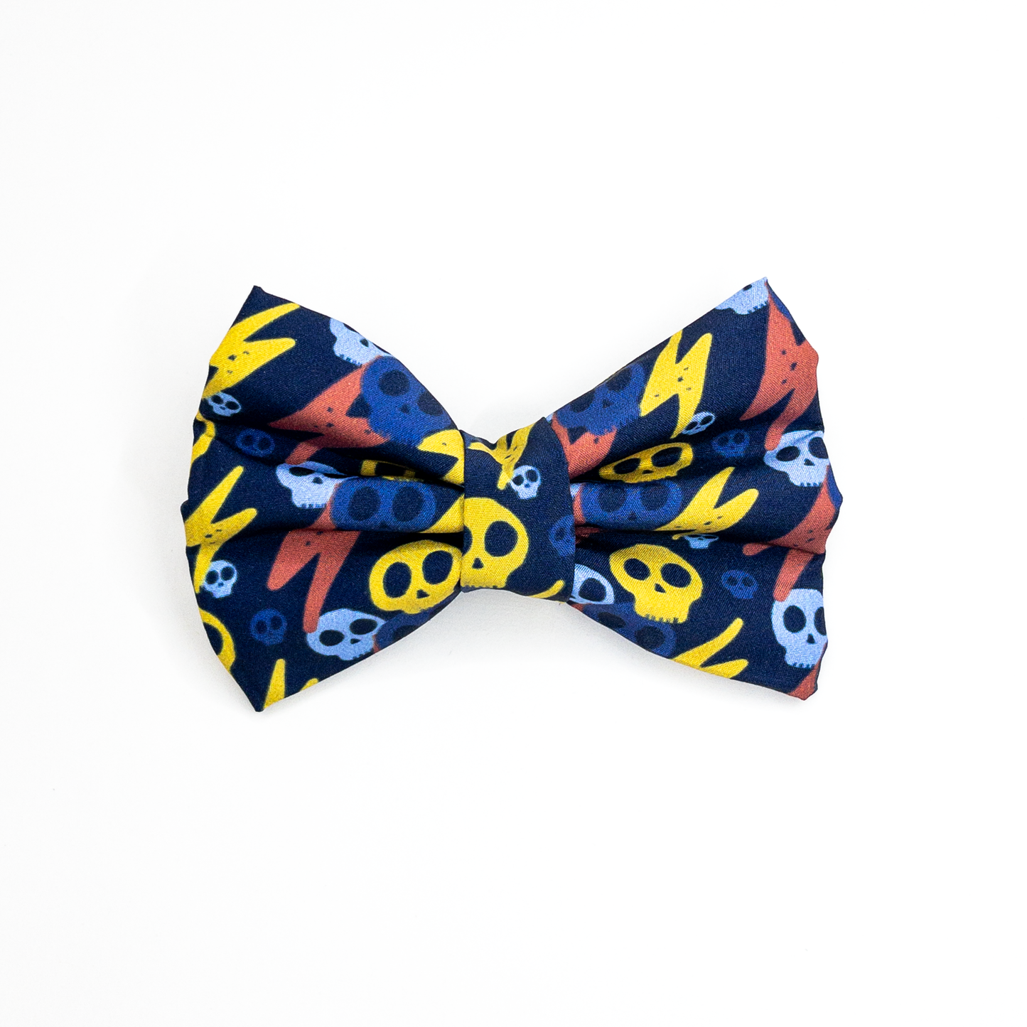 Moño Calavera Tricolor