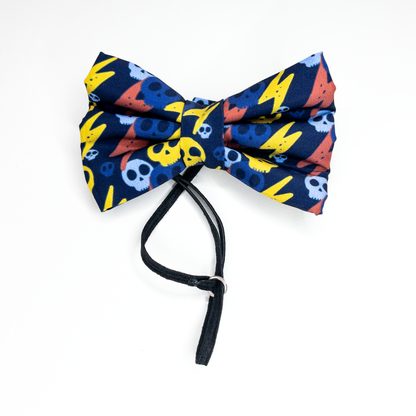 Moño Calavera Tricolor